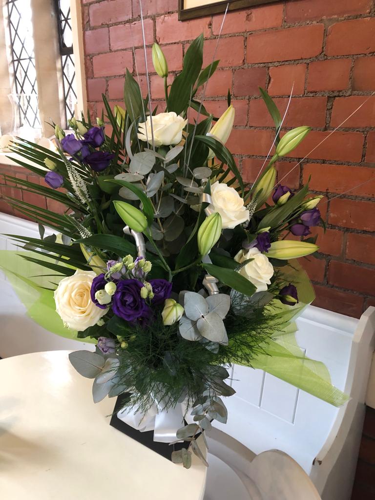 Hand Tied Aqua Bouquets - Image 2