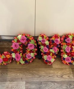 Alternative view of Loose Letter with Mixed Flowers