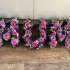 Loose Letter with Mixed Flowers