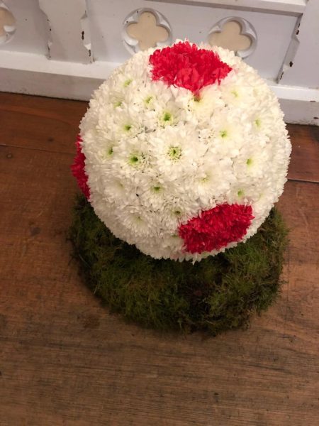 Bespoke 3D Football - The Chapel Florist