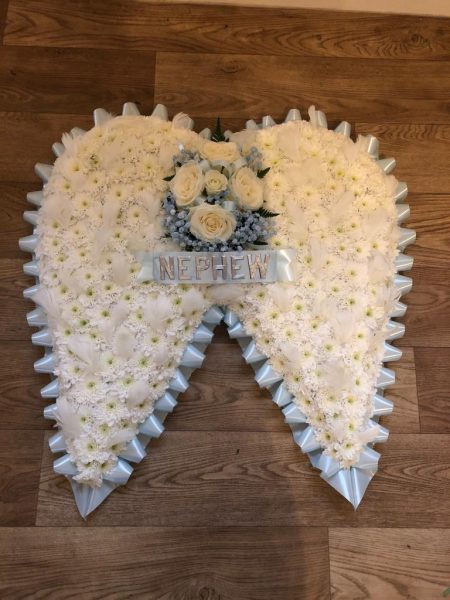 Bespoke Angel Wings - The Chapel Florist